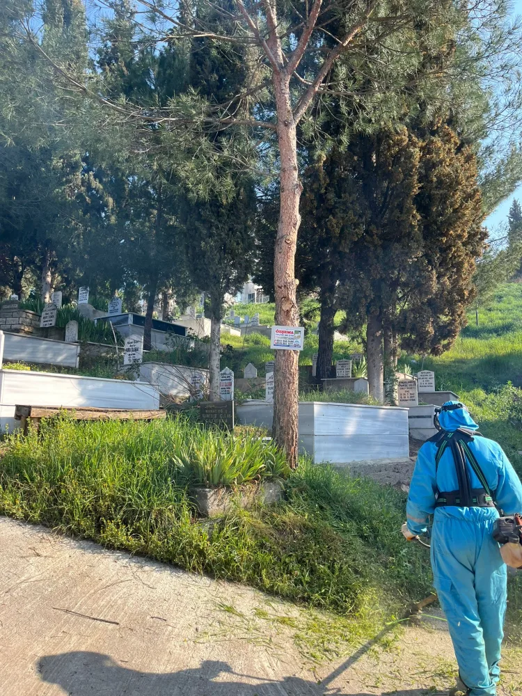Kocaeli Mezarlıklarında Temizlik ve Bakım Seferberliği