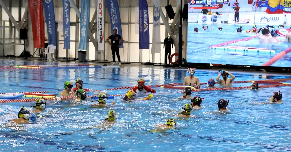 Kocaeli, Sualtı Hokeyinde Dünyanın İyilerini Ağırladı