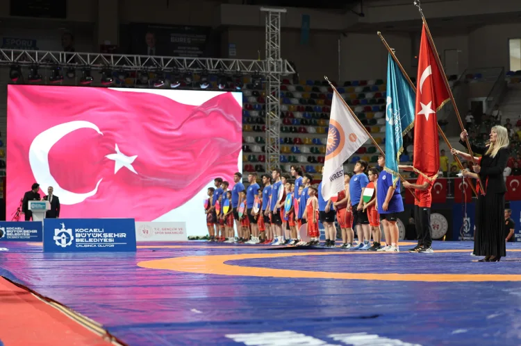 Kocaeli, Uluslararası Güreş Turnuvası’na Ev Sahipliği