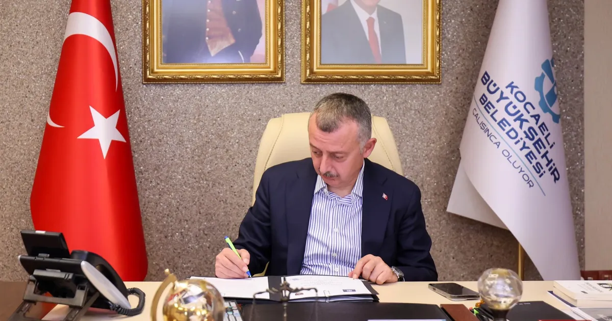Kocaeli ve Gazze Kardeş Şehir Protokolü İmzaladı
