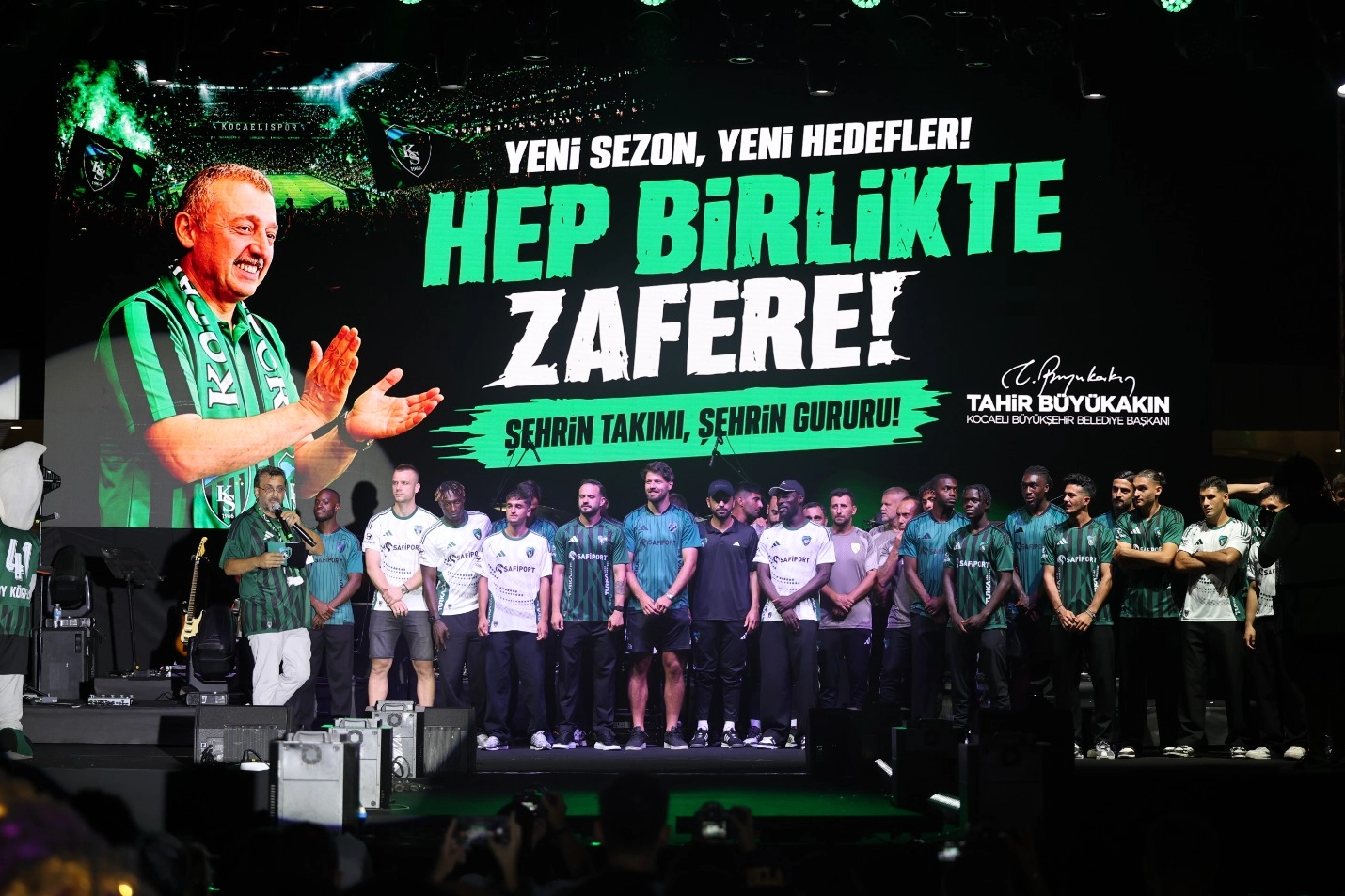 Kocaelispor Sezon Açılışında Coşku Zirveye Taşındı!