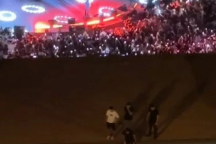 Konser Kaçakçısı Genç, Güvenlikten Kurtulamadı!