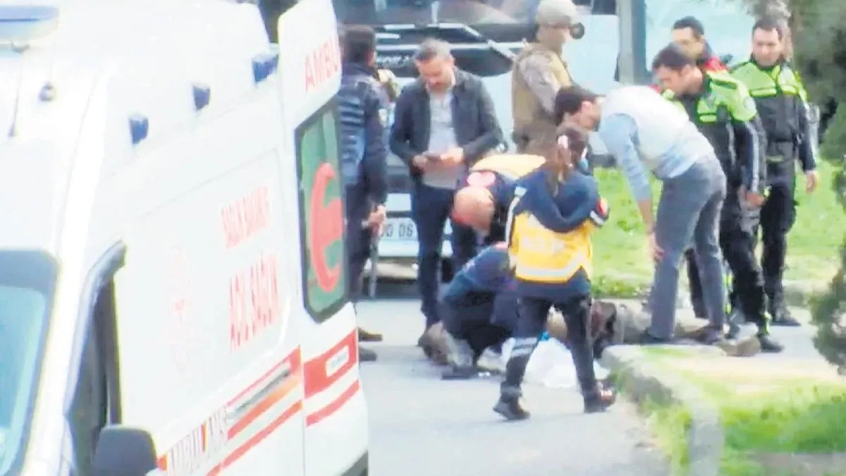 Konsolosluk Önünde Polise Saldırı Şoku!