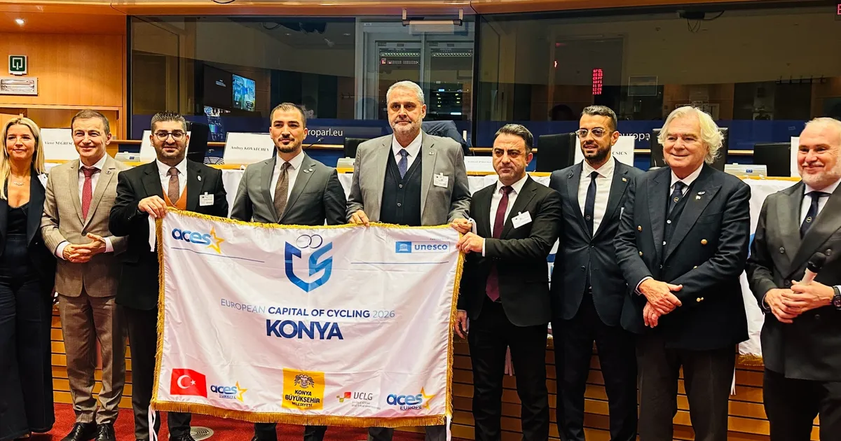 Konya, 2026 Avrupa Bisiklet Başkenti Seçildi!
