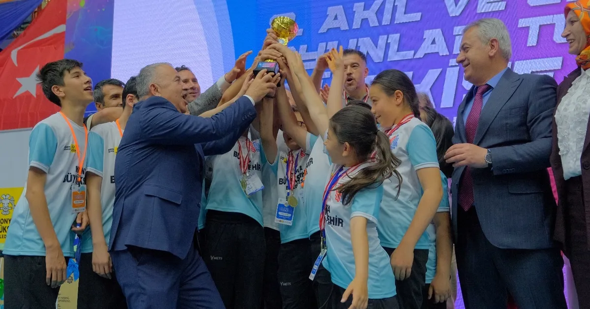 Konya, Akıl Oyunlarında Üçüncü Kez Şampiyon!