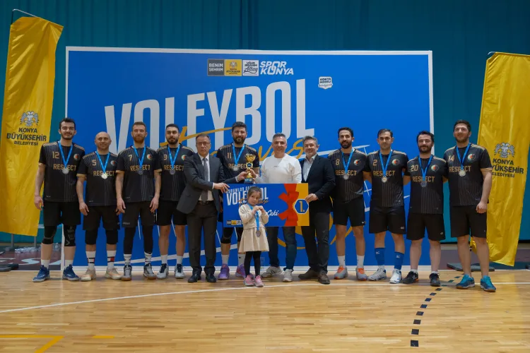 Konya Barosu Voleybol Turnuvası’nda Şampiyon!