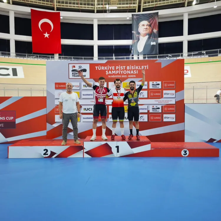Konya Bisiklet Takımı, Şampiyonada 17 Madalya Kazandı