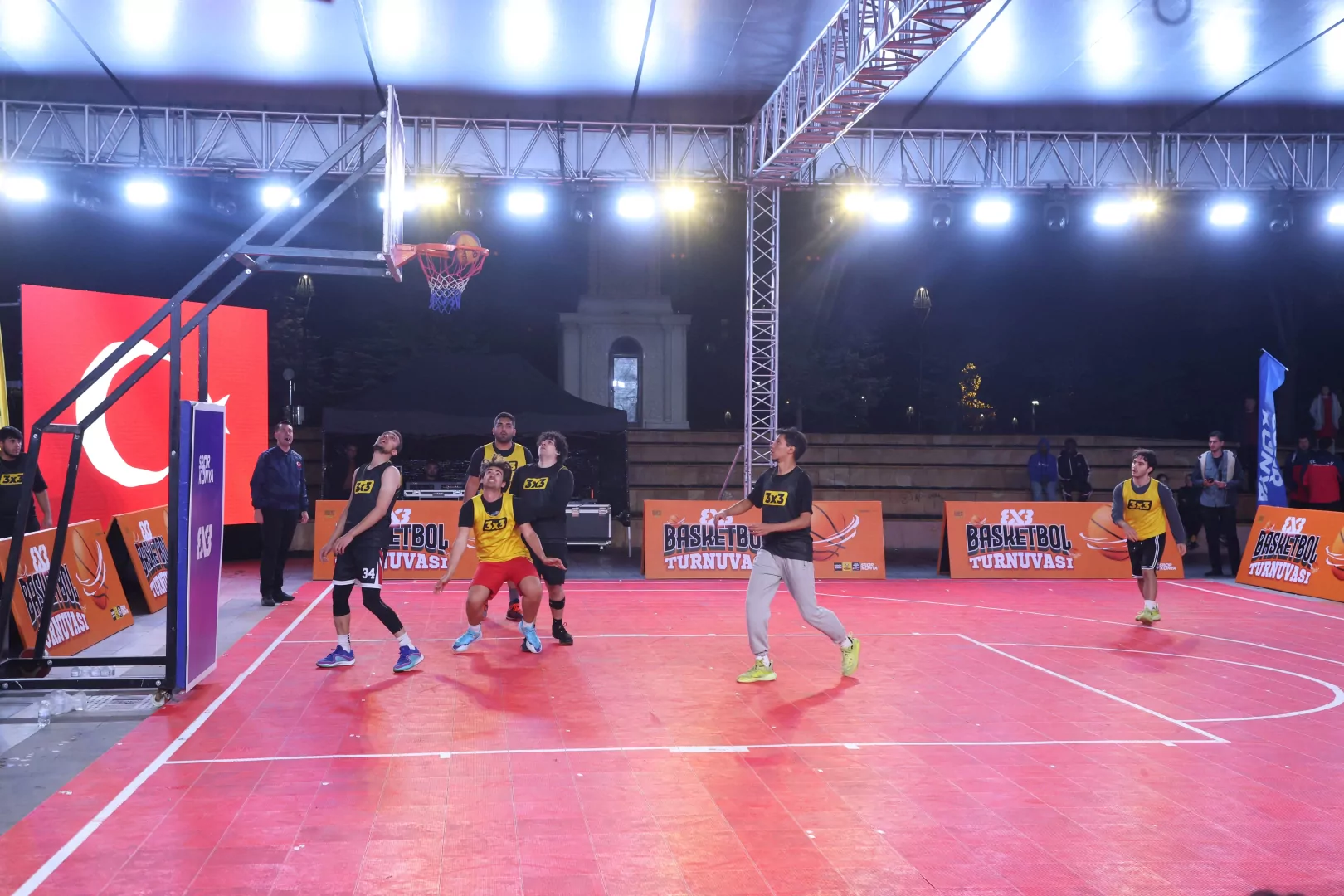 Konya’da 3×3 Basketbol Turnuvası Coşkuyla Sona Erdi
