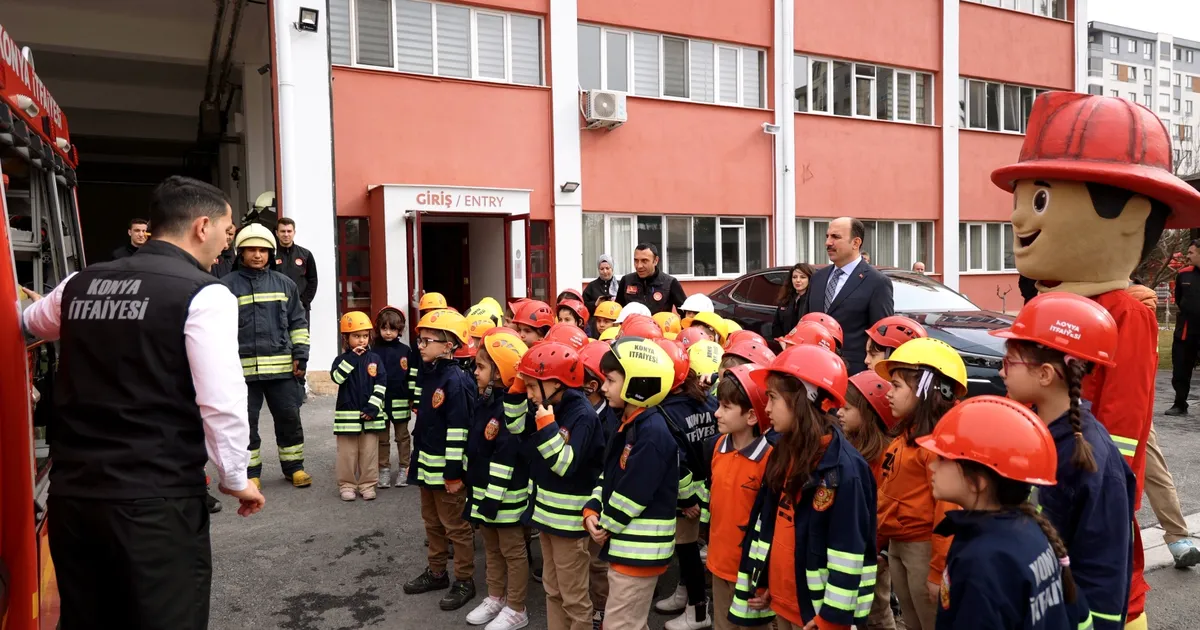 Konya’da 45 Bin Çocuğa İtfaiye Eğitimi!