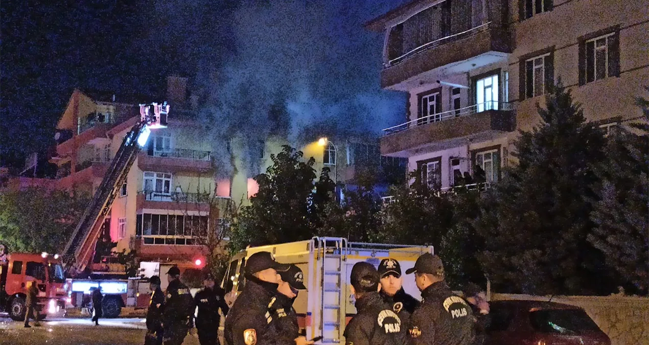 Konya’da Doğal Gaz Patlaması: 12 Yaralı!