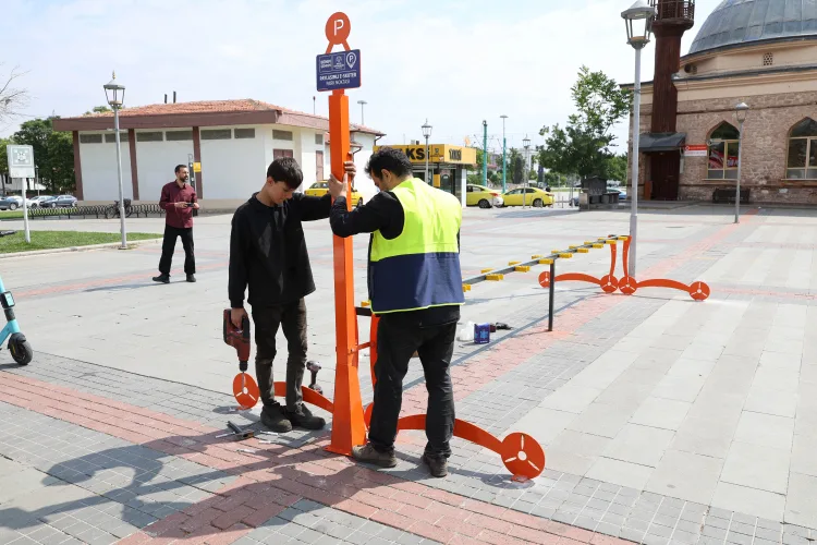 Konya’da E-Skuter İçin Özel Park Alanları Kuruluyor