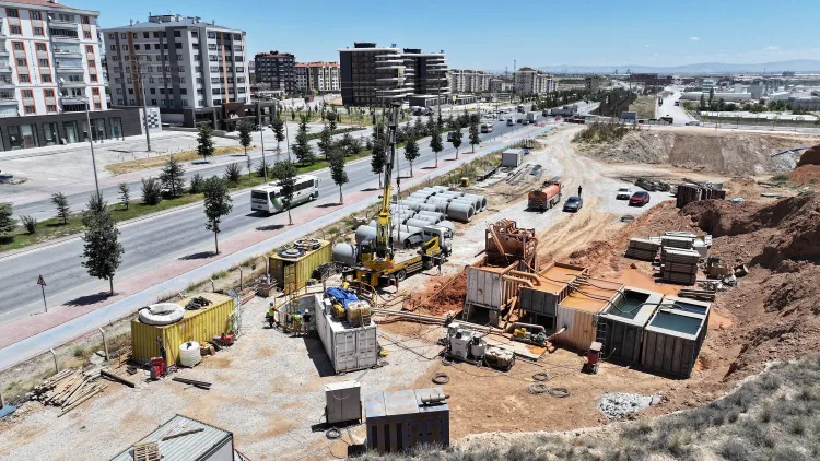 Konya’da Mikro Tünel İle Altyapı Güçleniyor