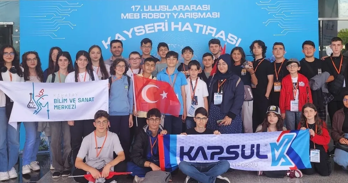 Konya’da Robot Yarışmasında 6 Derece Sevinci!