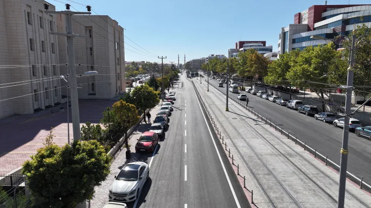 Konya’da Tramvay Hattı Çalışmaları Hızla Devam Ediyor
