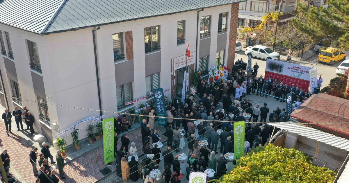 Konya Meram’a Modern Aile Sağlığı Merkezi Açıldı!