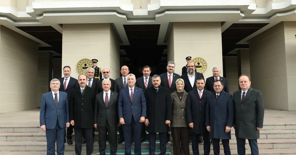 Konya Protokolü’nden Bakan Çiftçi’ye Ziyaret
