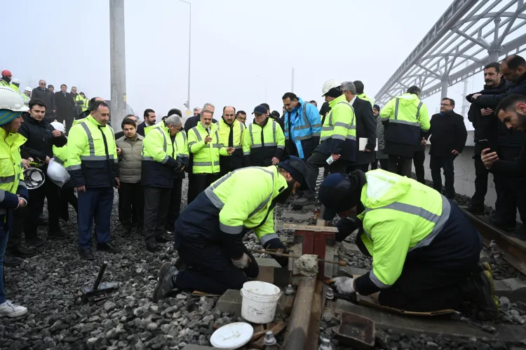 KONYARAY Projesi’nde Ray Kaynağı Töreni Gerçekleşti