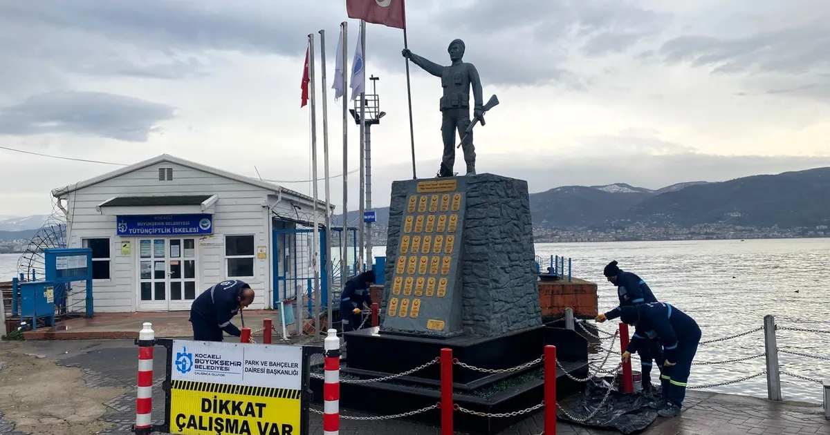 Körfez Şehitler Anıtı’na Önemli Bakım Yapıldı