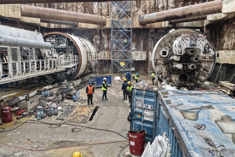 Körfezray Metro Projesi’nde 6 TBM ile Hız Kazanıldı