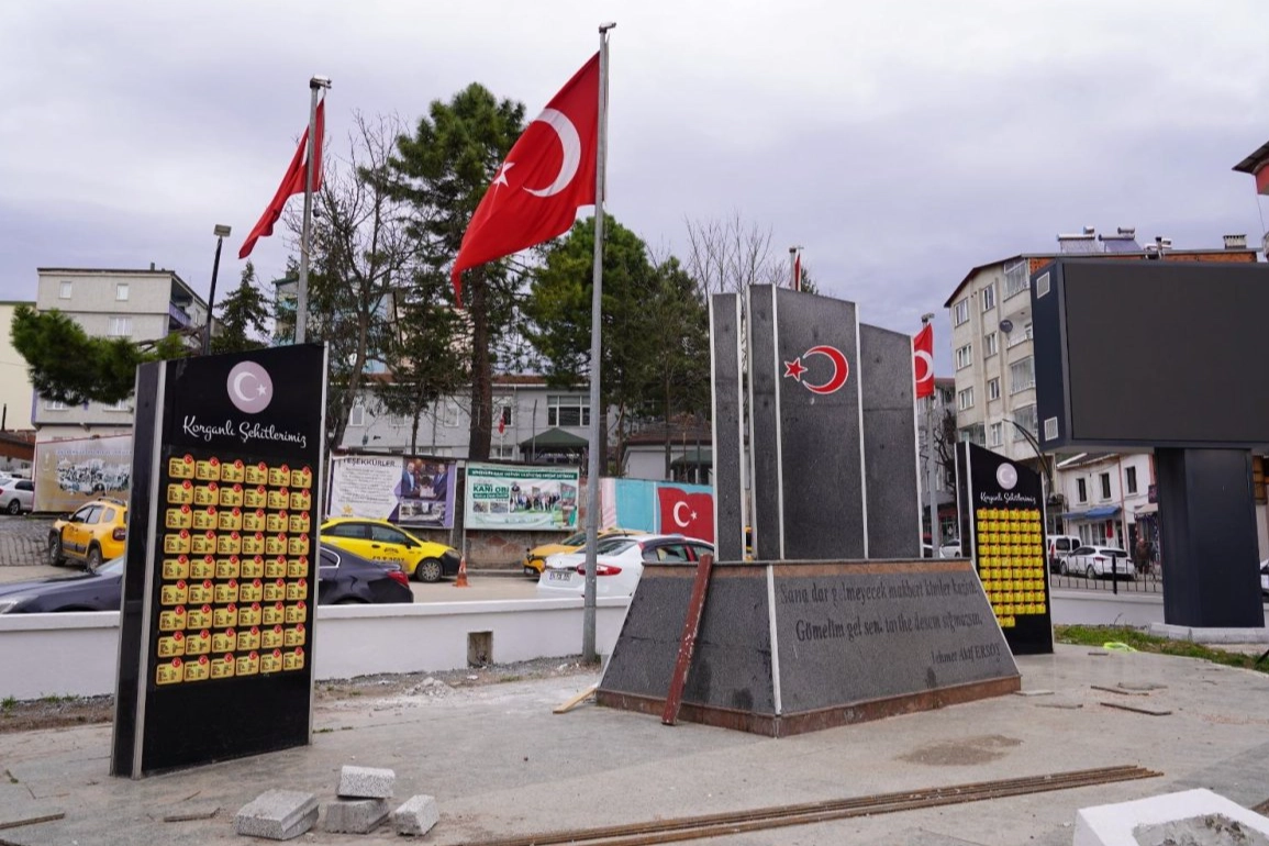Korgan Meydanı Projesi Hızla Tamamlanıyor!