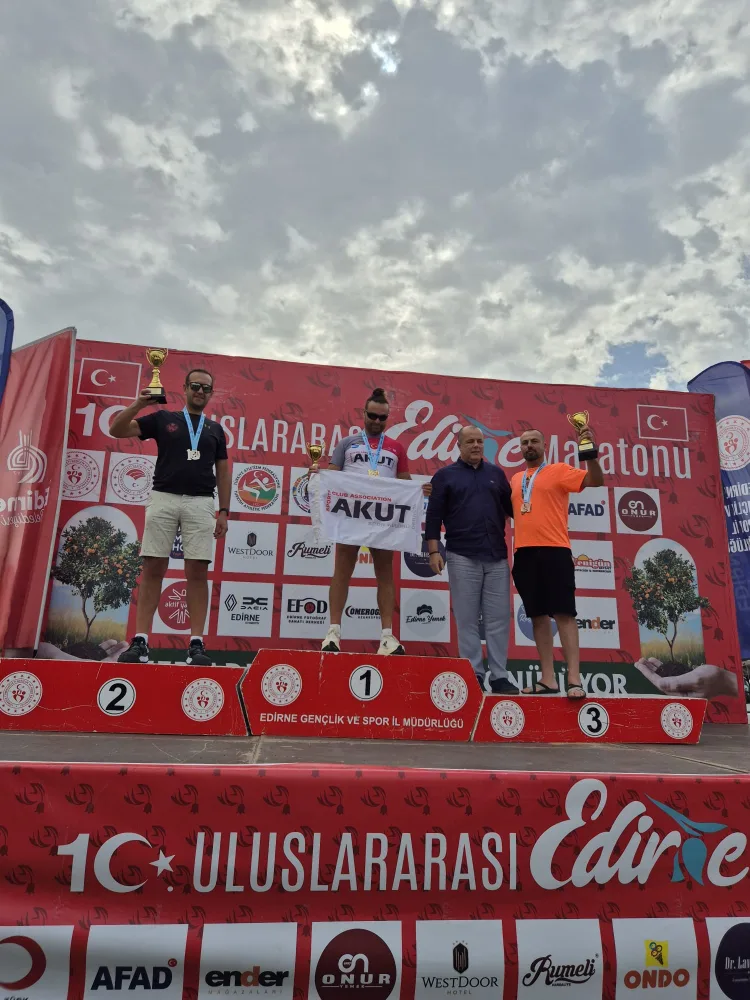Koşan Keşan, Edirne Yarı Maratonu’nda Parladı!