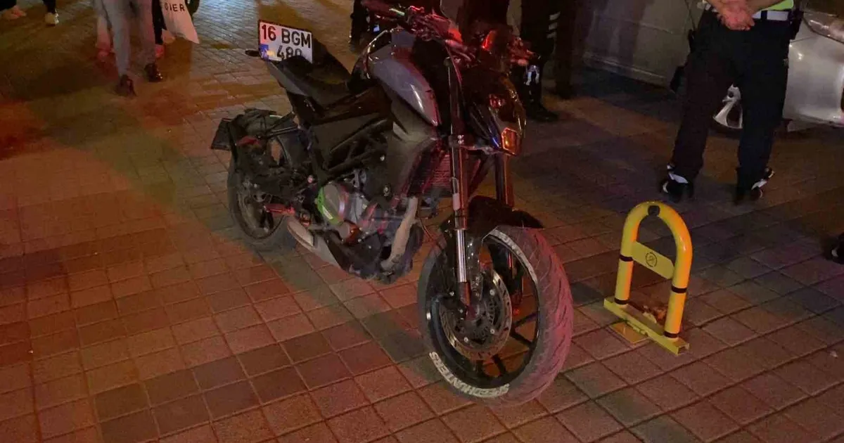 Kovalamaca Sonrası Motosiklet Sürücüsü Yakalandı!