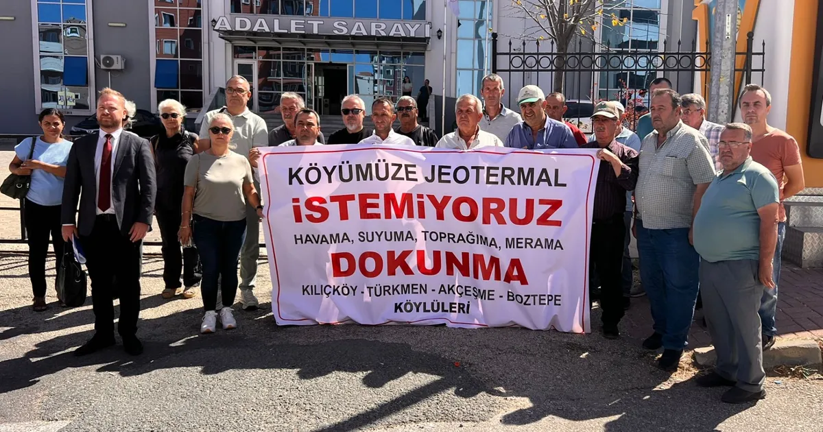 Köylüler Jeotermal Projeye Karşı Dava Açtı!