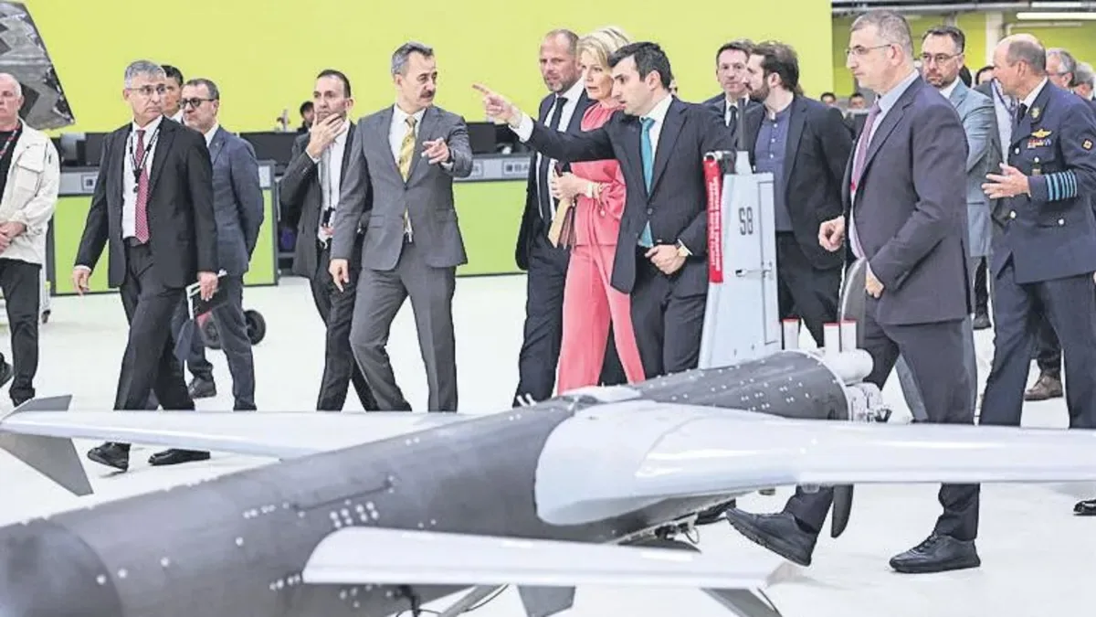 Kraliçe Mathilde, Baykar’ı Ziyaret Etti