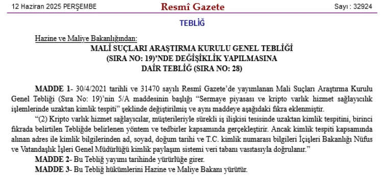 Kripto Varlıklarda Uzaktan Kimlik Tespiti Kalıcılaştı!