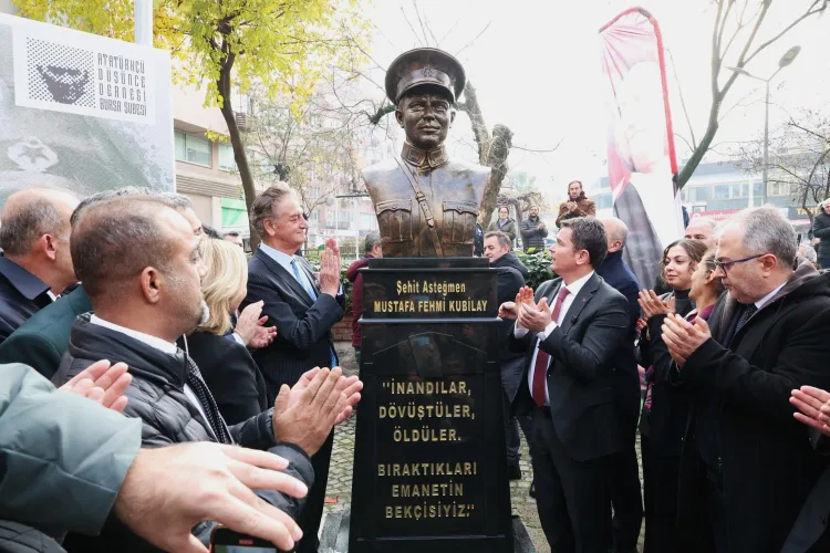 Kubilay Anıtı Bursa’da Coşkuyla Açıldı