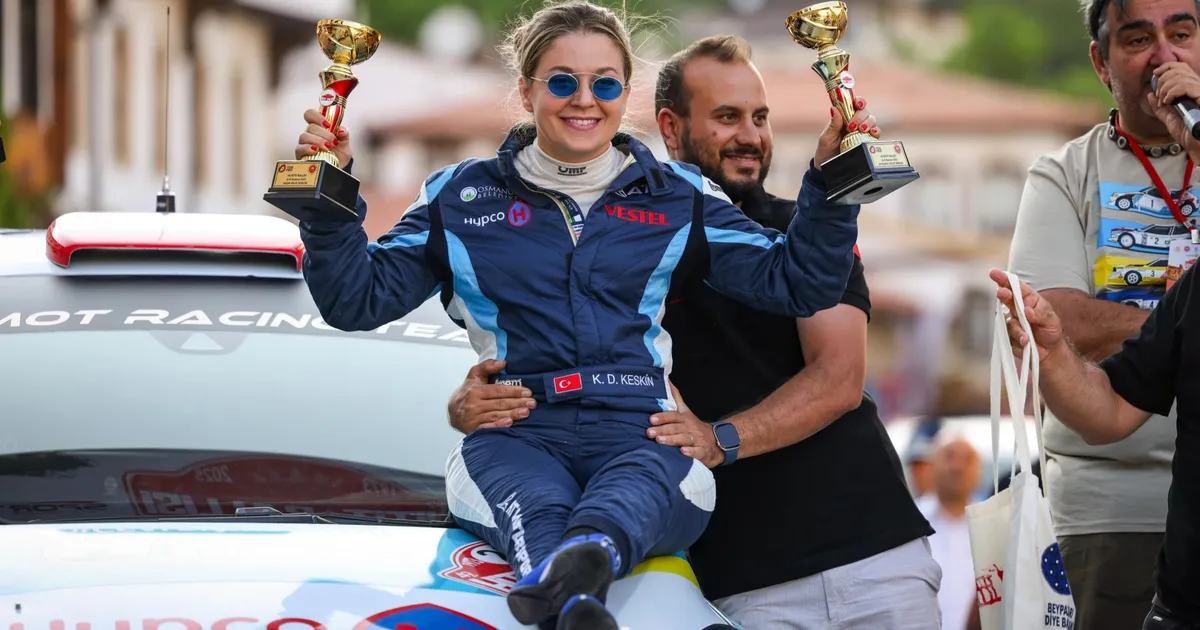 Kübra Denizci Keskin’den Ralli’de Tarihi Başarı