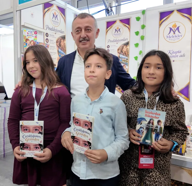 Küçük Yazarlar Kocaeli Kitap Fuarı’nda Parladı