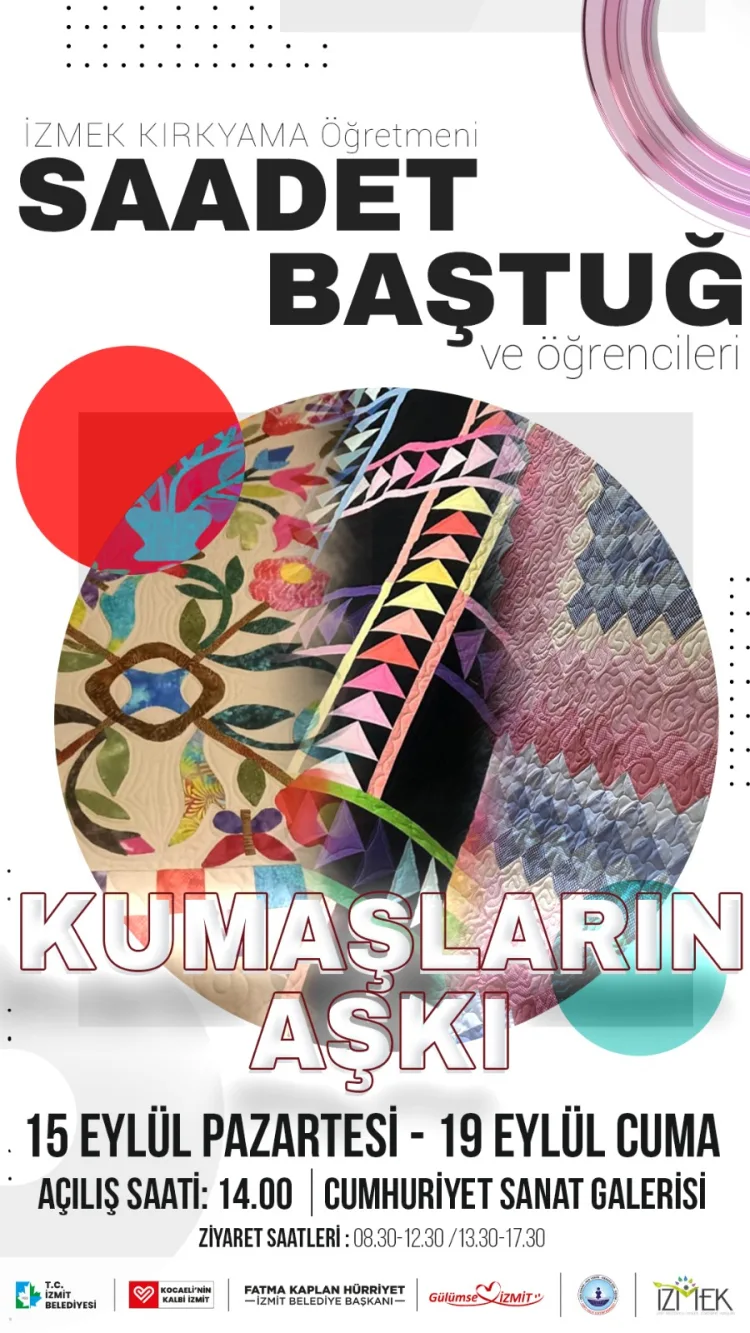 Kumaşların Aşkı Sergisi 15 Eylül’de Açılıyor!