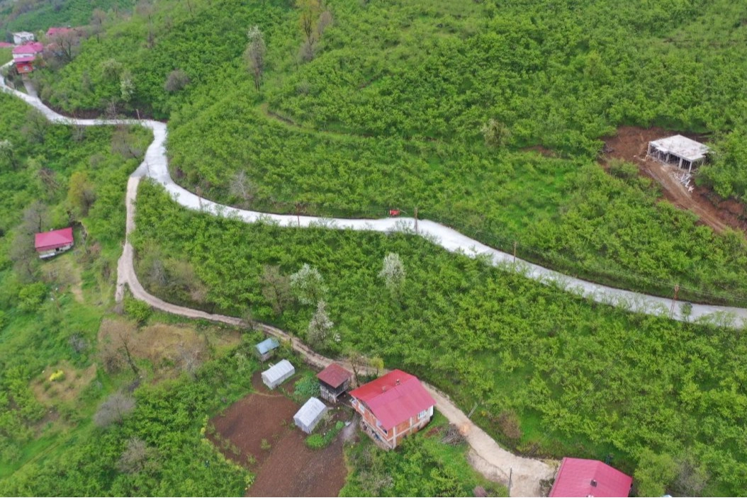 Kumru’da Beton Yol Çalışmaları Başladı!