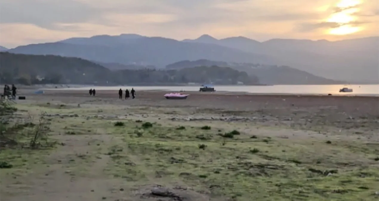 Kuraklık Sapanca Gölü’nü Vurdu: Su Seviyesi Düşüyor