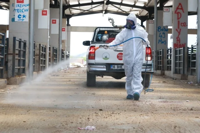 Kurban Pazarları Temizlendi, Hijyen Sağlandı