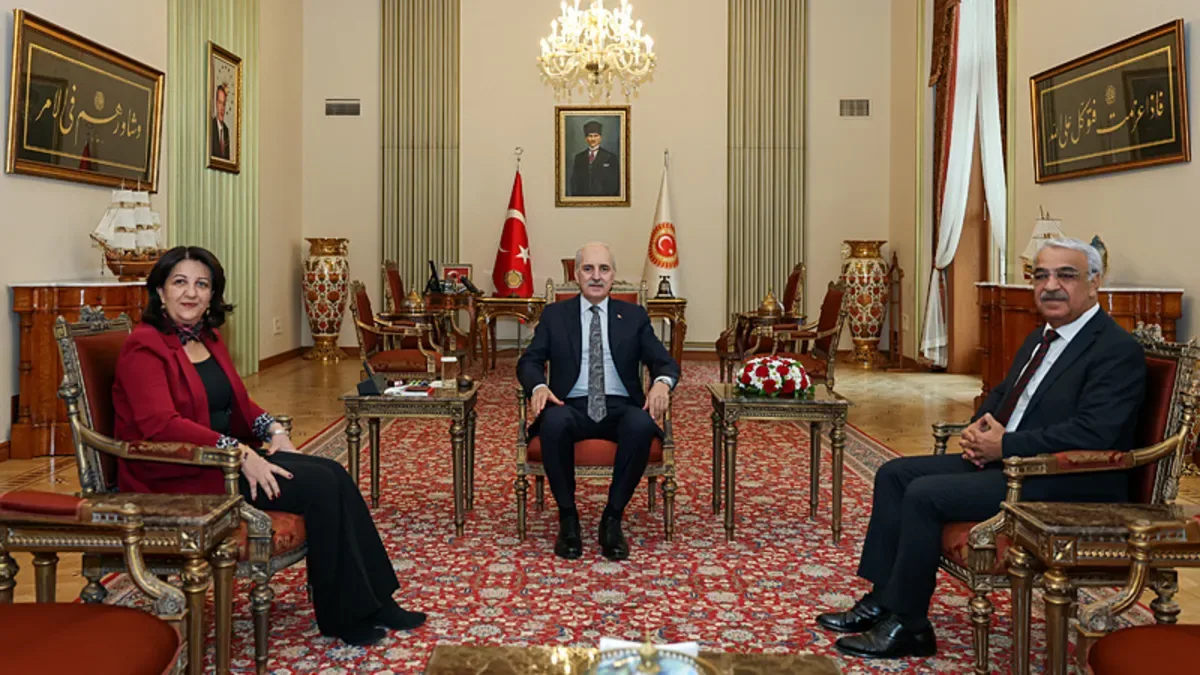 Kurtulmuş, DEM Parti Heyetini Ağırladı