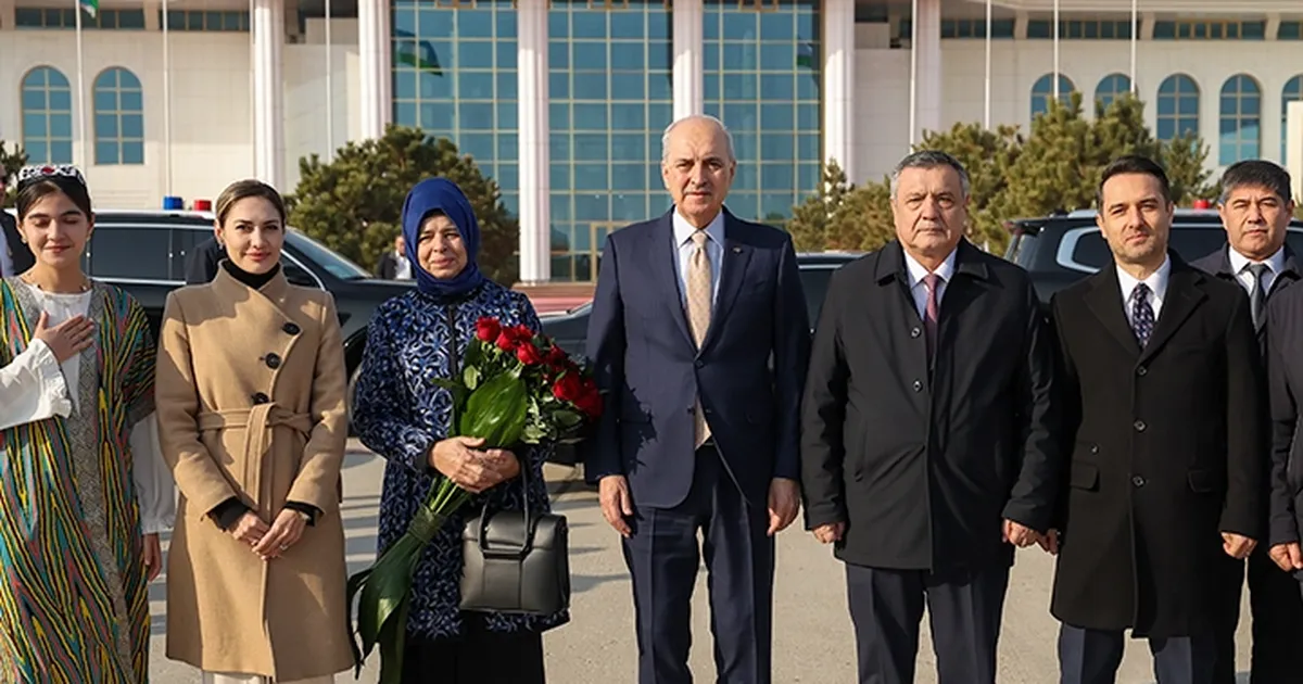 Kurtulmuş Özbekistan’da Resmi Temaslarda Bulundu