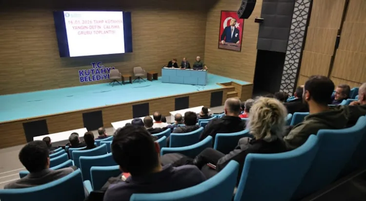 Kütahya’da Afet Yönetimi Toplantısı Yapıldı!