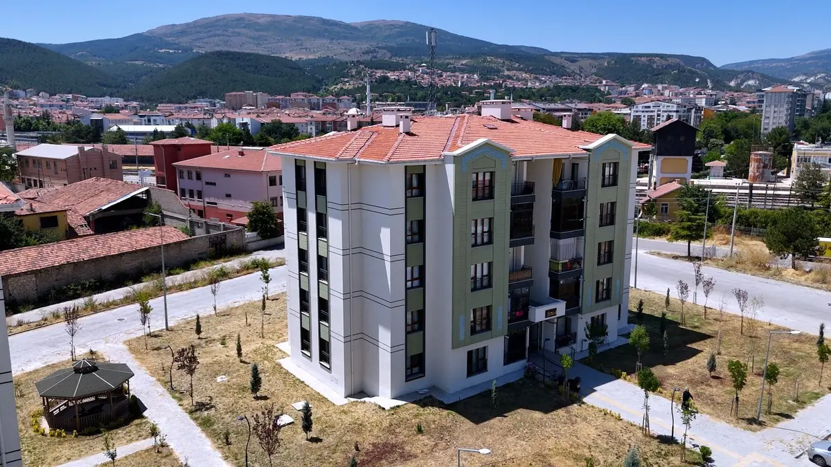 Bakan Kurum Kütahya dan kentsel dönüşüm görüntüleri paylaştı: