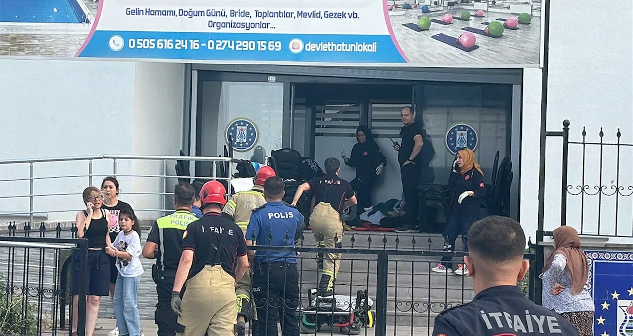 Kütahya’da Tavan Çöktü, Kadın Yaralandı!
