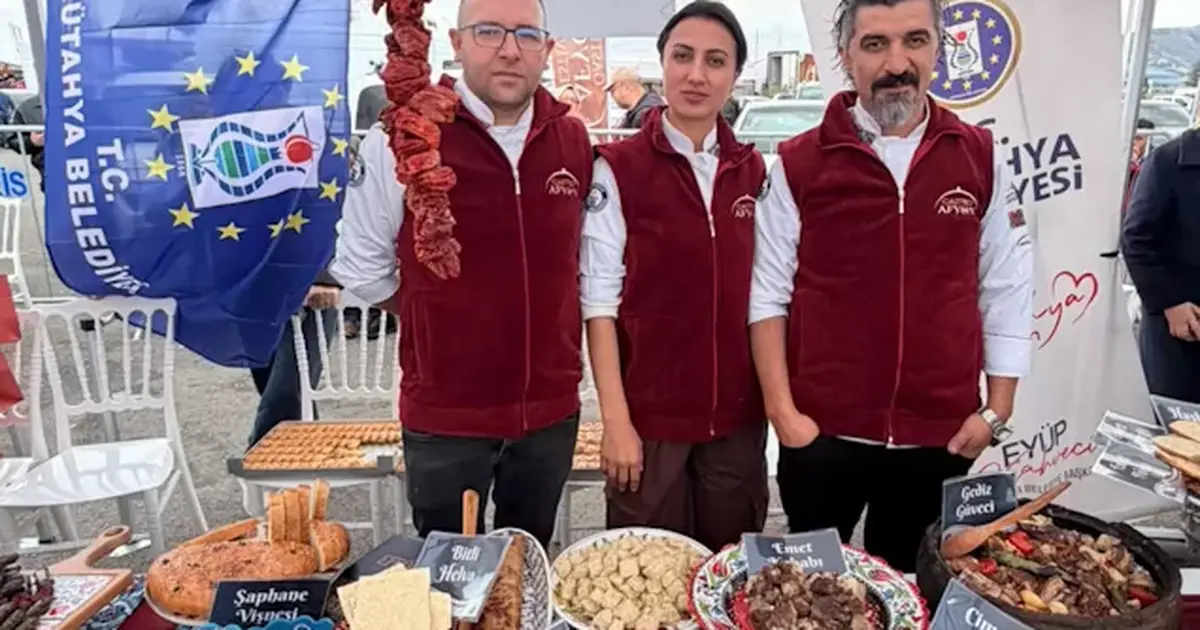 Kütahya’nın Lezzetleri Afyon Festivali’nde Tanıtıldı!