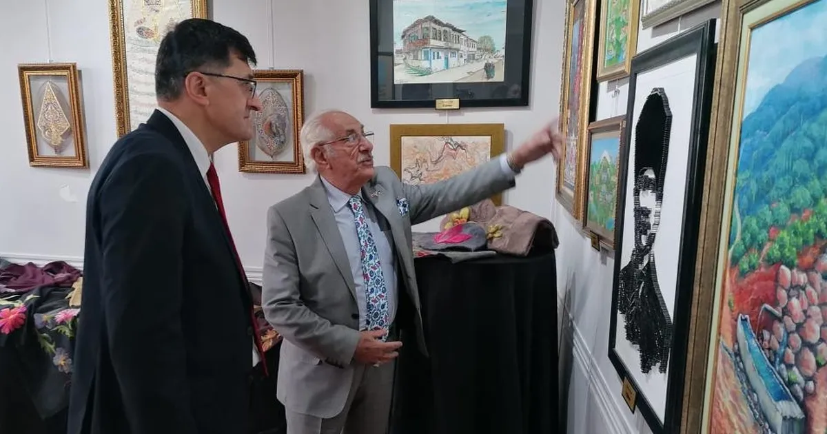 Kütahya’nın Sanat Zenginliği Çanakkale’de Sergileniyor