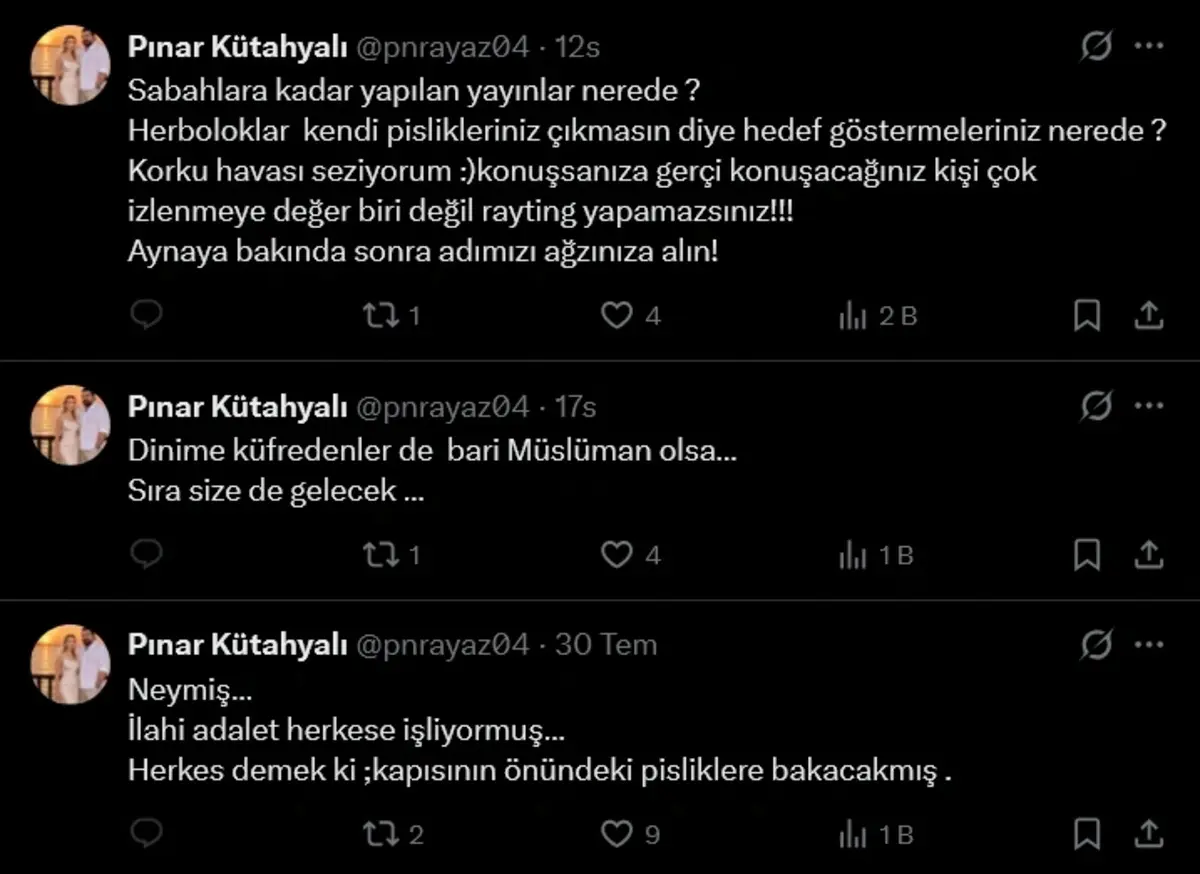 Cem Küçük tutuklandı, Rasim Ozan Kütahyalı’nın eşinden dikkat çeken paylaşımlar geldi: 'sıra size de gelecek'