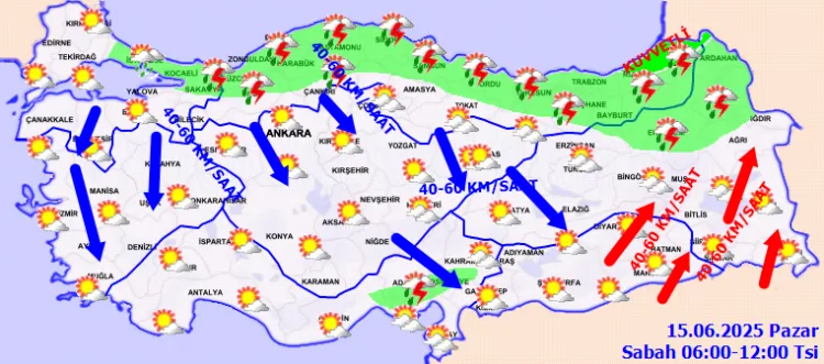 Kuvvetli Yağış ve Rüzgar Uyarısı: Tedbirli Olun!