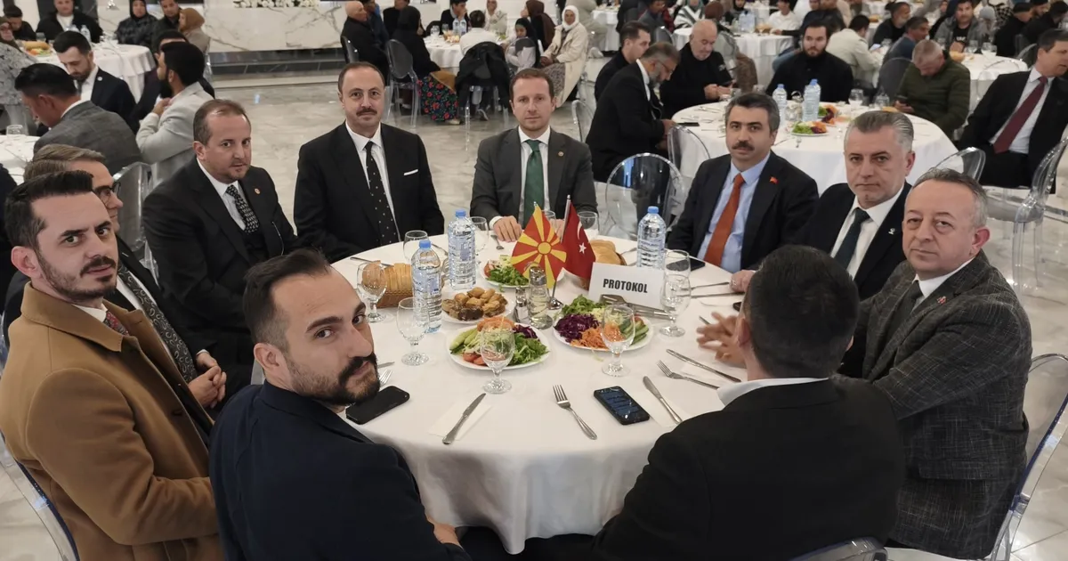 Kuzey Makedonya’da Kardeşlik İftarı Coşkusu!