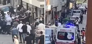 Düğün öncesi gelin almada kavga Kadınların çığlıkları mahalleyi inletti