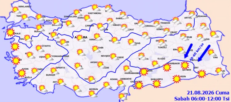 Kuzeydoğu’da Hava Durumu: Rüzgar ve Bulutlar!
