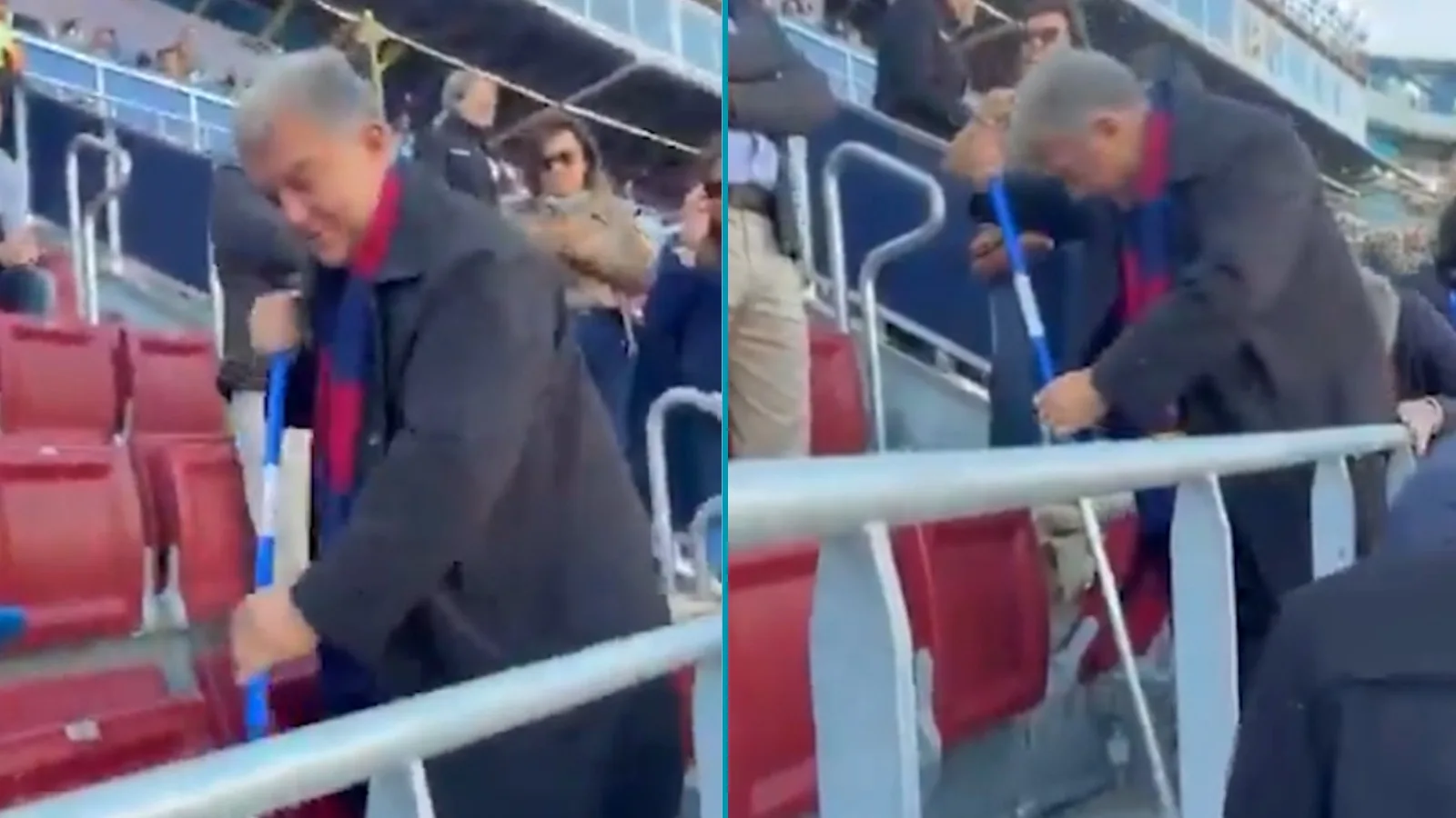 Laporta’nın Temizlik Görevi Gündem Oldu!
