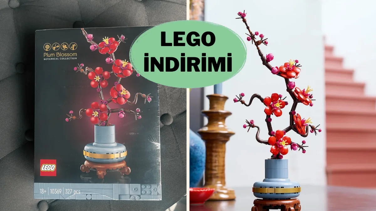 LEGO Erik Çiçeği Seti ile Stresi Unutun!